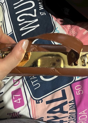 Taba renk çanta - Görsel 5