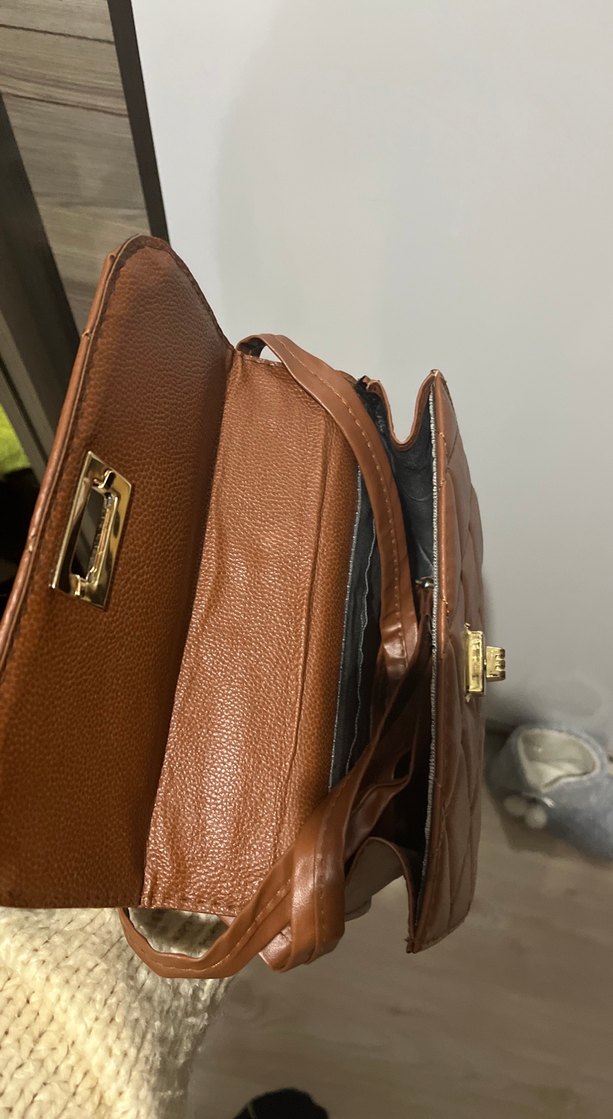 Taba renk çanta - Görsel 2