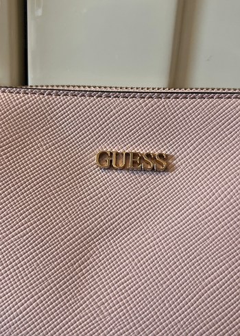 Guess Toz Pembe Çanta - Görsel 2
