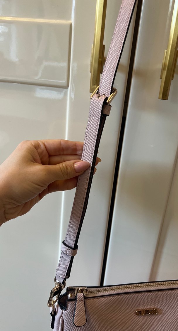 Guess Toz Pembe Çanta - Görsel 3