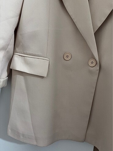 42 Beden Bej Blazer Ceket