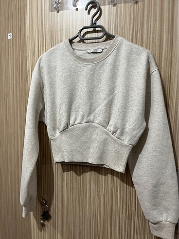 Bel detaylı sweat