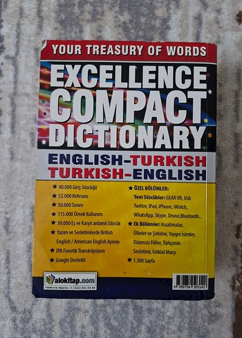 Excellence Compact İngilizce-Türkçe Sözlük - Görsel 2