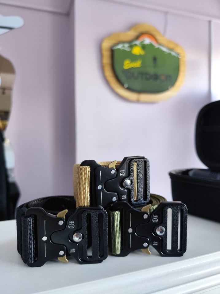 Siyah Minimalist Erkek Kemer - Görsel 2