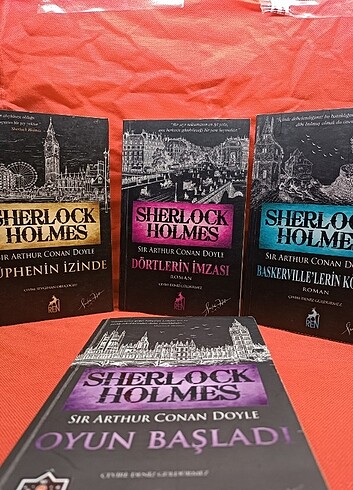 Ren Yayınevi Sherlock Holmes 4'lü Set