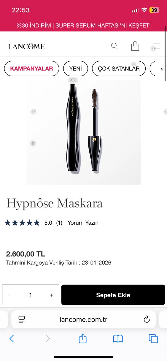 Lancome Hypnôse Drama Maskara - Görsel 3