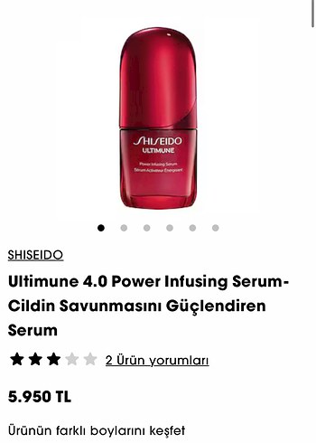Shiseido Ultimune Güçlendirici Serum Set - Görsel 3