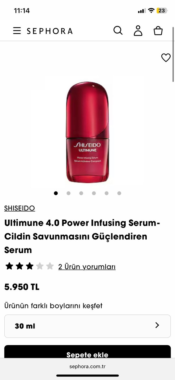Shiseido Ultimune Güçlendirici Serum Set - Görsel 3