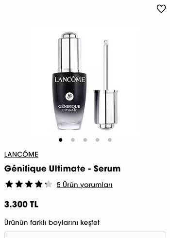 Lancôme Genifique Ultimate Yoğun Bakım Serumu - Görsel 3