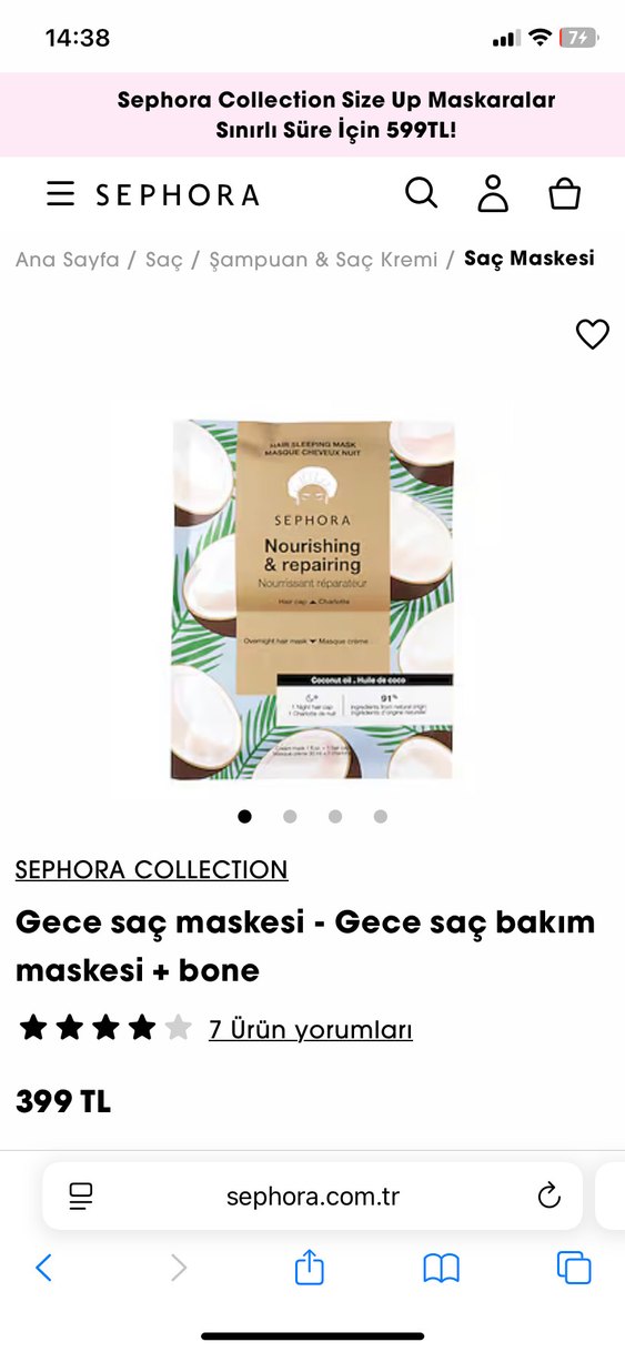 Sephora Maske Set - Görsel 3