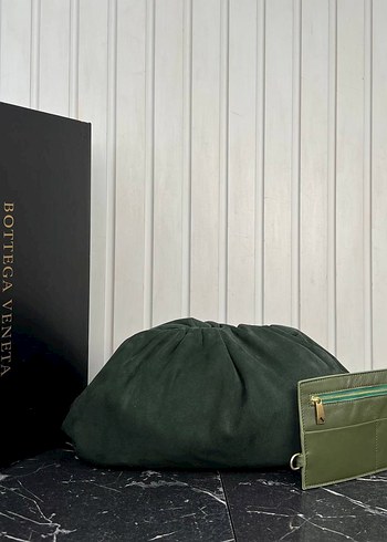 Bottega Veneta Bordo Süet Kadın Çanta - Bottega Veneta