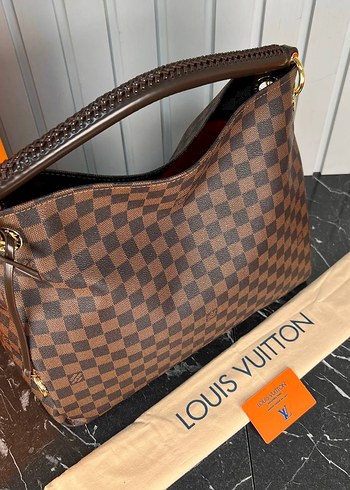 Louis Vuitton Kahverengi Deri Kadın Çanta