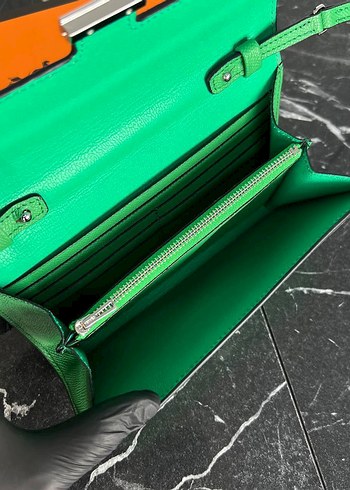 Hermes Yeşil Çocuk Çantası - Görsel 13