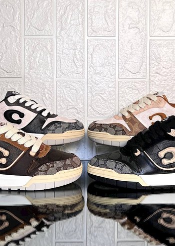 Coach Monogramli Dusuk Bilekli Sneaker