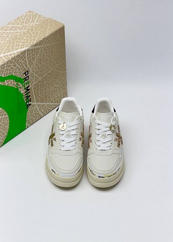 Diğer Ekru Deri Sneaker