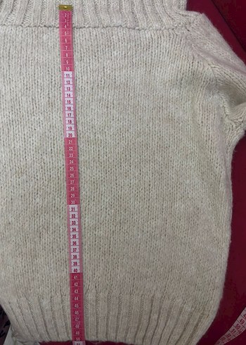 Madonna yaka Örgü Kadın Kazak defacto - Görsel 6