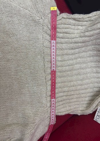 Madonna yaka Örgü Kadın Kazak defacto - Görsel 5