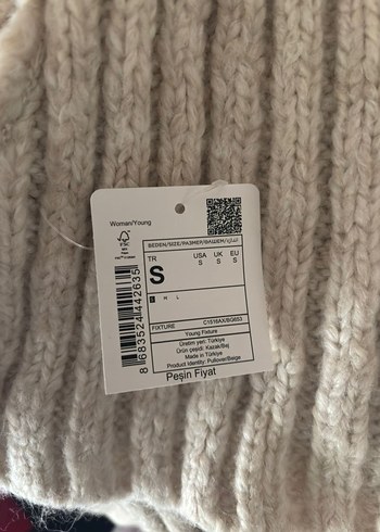 Madonna yaka Örgü Kadın Kazak defacto - Görsel 3