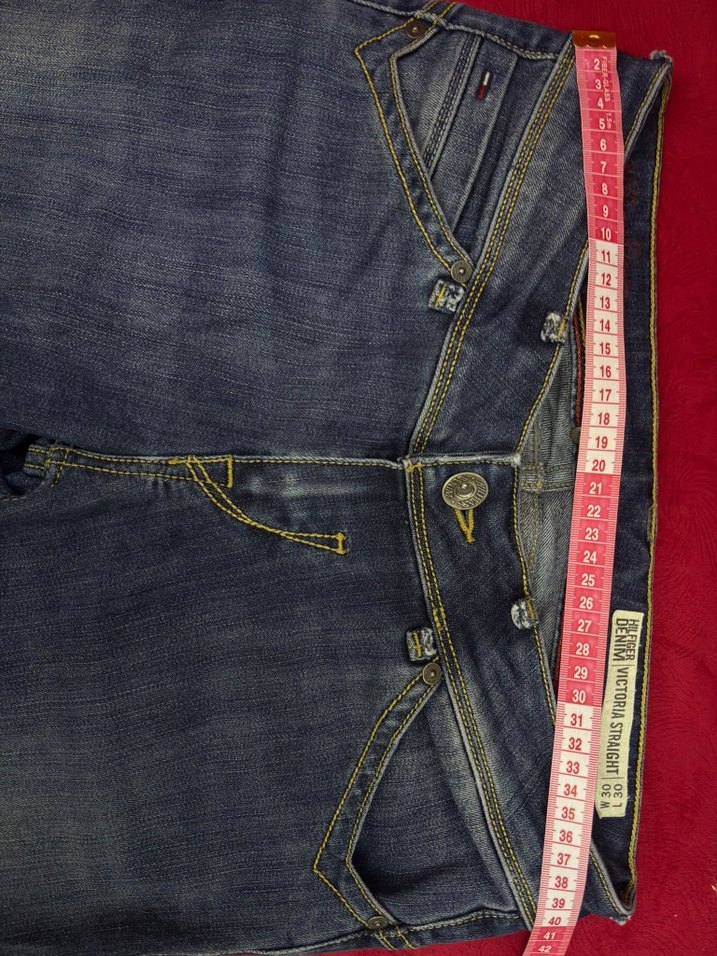 Kadın Normal Boy Esnek Denim Jean - Görsel 4