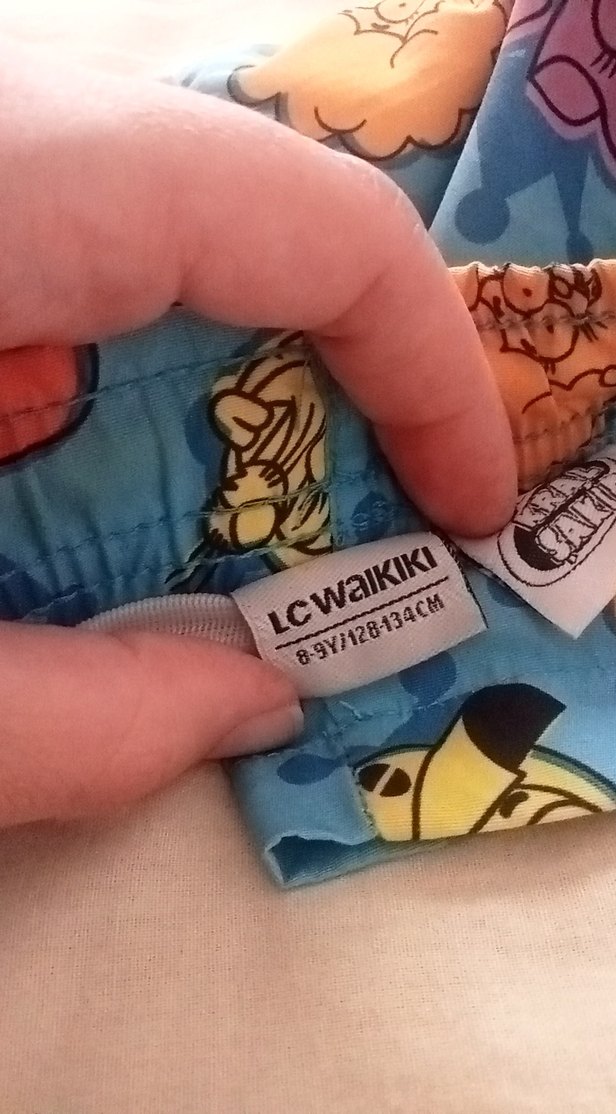 Renkli Bağlama Desenli Erkek Şort - Görsel 2