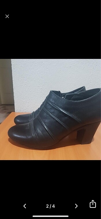 40 Beden Deri pabuç.