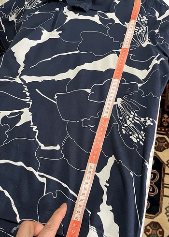 Lacivert Desenli Erkek Lufian Tişört - Görsel 6