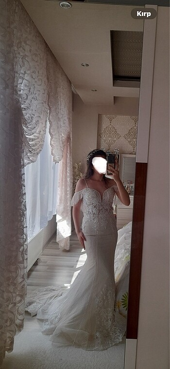 Balık model gelinlik - Görsel 3