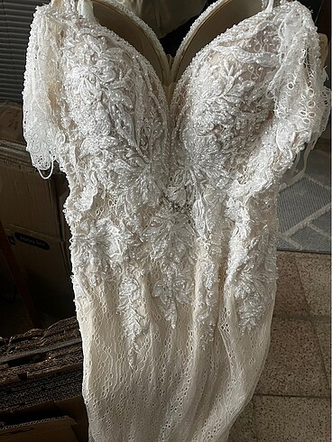 Balık model gelinlik - Görsel 5