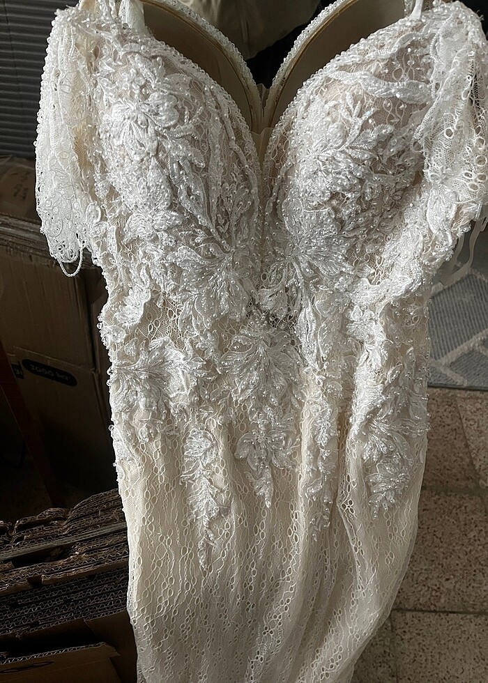 Balık model gelinlik - Görsel 5