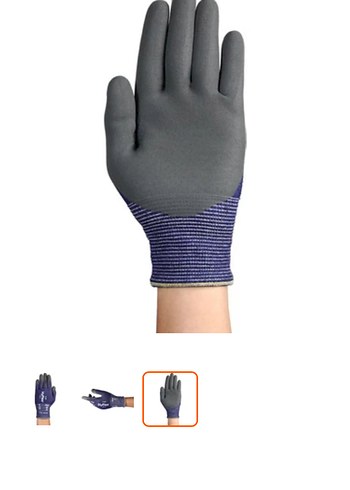 Beden mor Renk Ansell Hyflex 11-561 Kesilme Dirençli İş Eldiveni