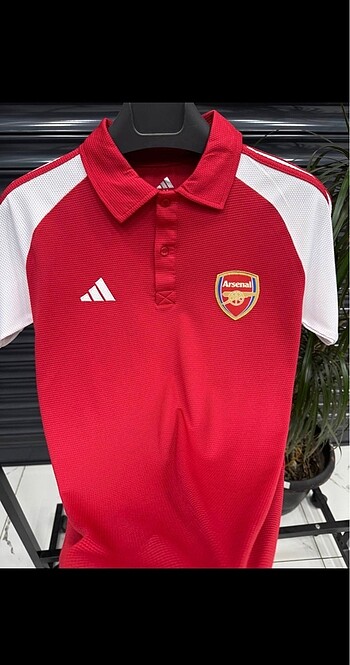 ARSENAL ÖZEL TASARIM POLO YAKA TARAFTAR TİŞÖRT - Görsel 3