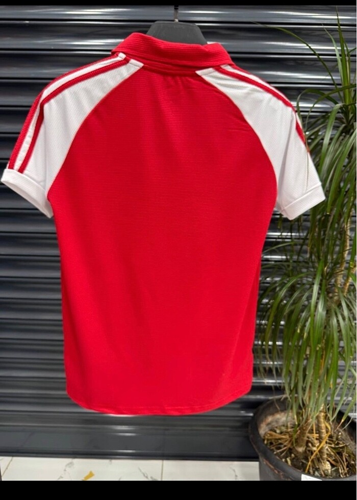 ARSENAL ÖZEL TASARIM POLO YAKA TARAFTAR TİŞÖRT - Görsel 4