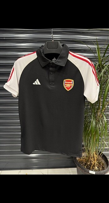 ARSENAL ÖZEL TASARIM POLO YAKA TİŞÖRT - Görsel 3