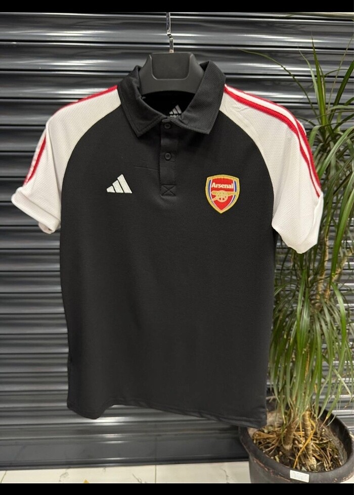 ARSENAL ÖZEL TASARIM POLO YAKA TİŞÖRT - Görsel 3