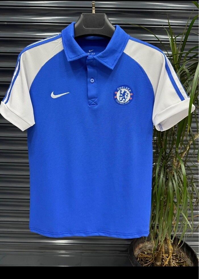 CHELSEA ÖZEL TASARIM POLO YAKA TİŞÖRT - Görsel 2