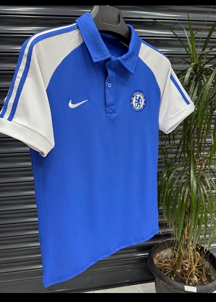 CHELSEA ÖZEL TASARIM POLO YAKA TİŞÖRT - Görsel 3