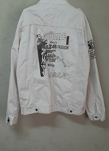 FÜME Jeans Tarz Erkek Mont - Görsel 2