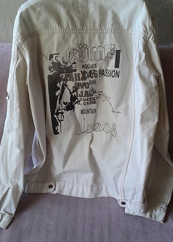 Orjinal Füme Jeans Marka Mont - Görsel 3