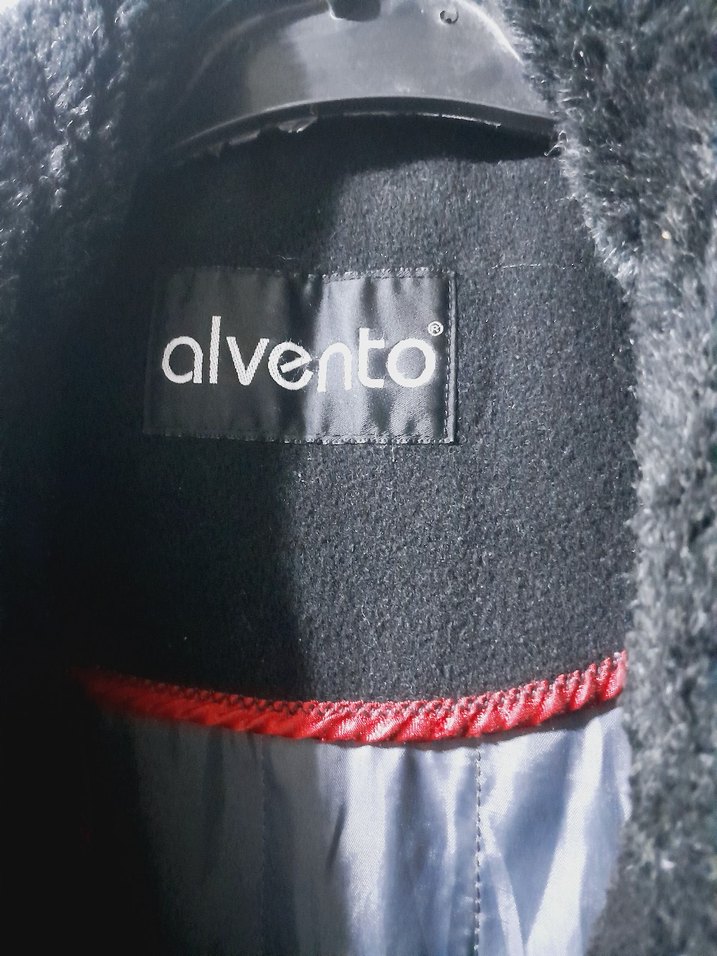 Siyah Erkek Midi Boy Kürklü Ceket - Görsel 2