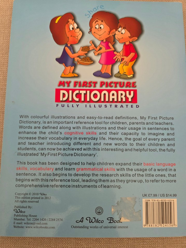 İlk Resimli Sözlüğüm İngilizce kitap - Görsel 3