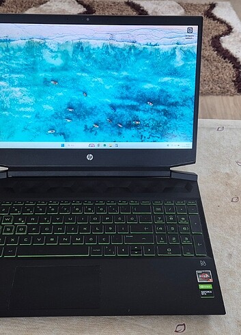 Öğretmenden satılık tertemiz HP Pavilion Gaming 15 