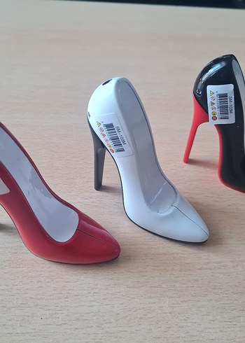 Topuklu Ayakkabı Şeklinde Kadın Parfümü Çakmak - Görsel 2