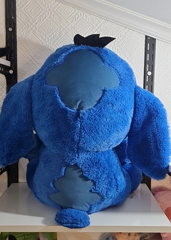  Beden Mavi Peluş Oyuncak Stitch Figürü