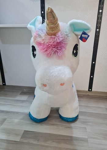 Beden Beyaz Unicorn Peluş Oyuncak