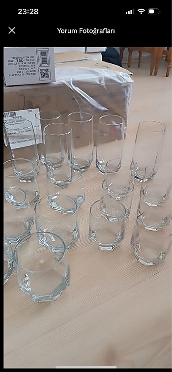 Beden Cam bardak çeyiz meşrubat kadeh