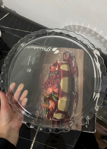 1 adet Yuvarlak servis tabağı 26 cm - Görsel 2