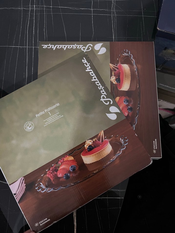 1 adet pasta tabağı 26 cm - Görsel 2