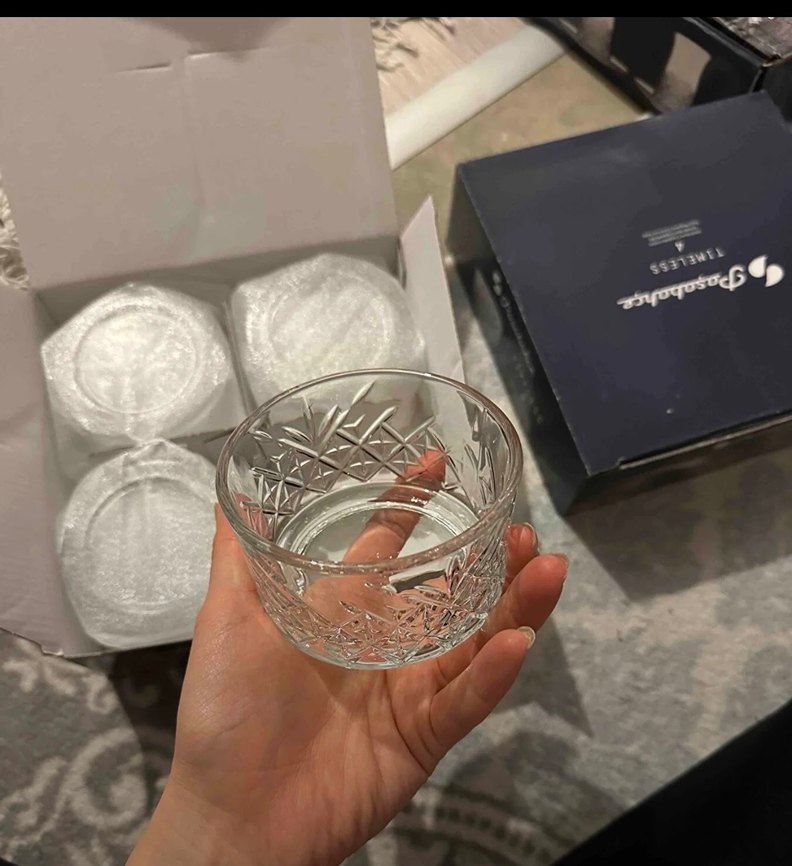 Paşabahçe4 lü TIMI Cam Küçük  Kase Seti - Görsel 3