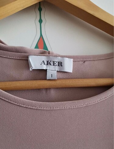 44 Beden pembe Renk Aker elbise