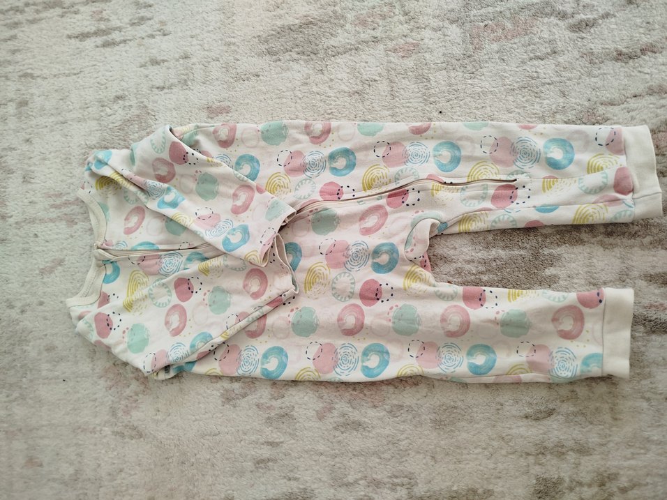 Tertemiz Renkli Fermuarlı Bebek Tulum - Görsel 2